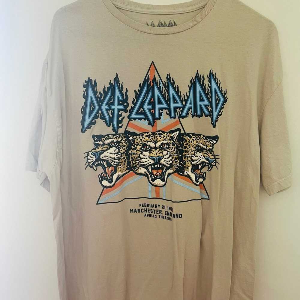 Def Leppard Concert Shirt - image 1