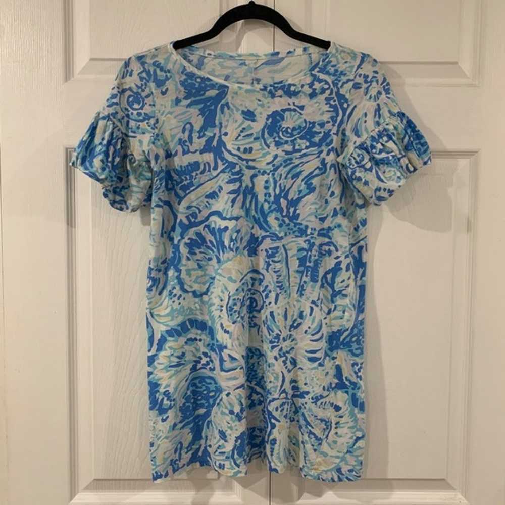 Lilly Pulitzer 100% Cotton T-Shirt - image 1