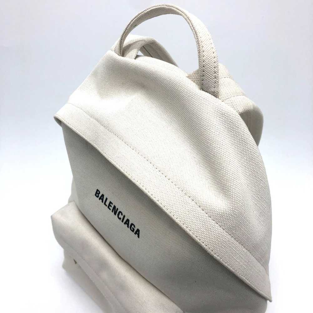 Balenciaga Balenciaga 552374 logo Backpack White - image 4