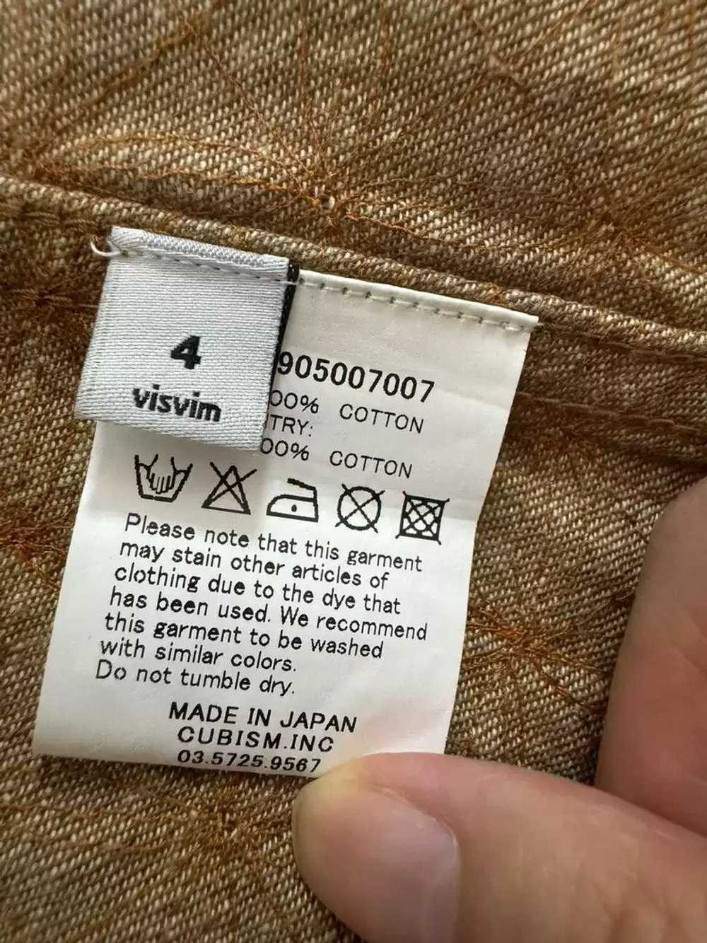 Visvim visvim 16ss sashiko lhamo shirt - image 3