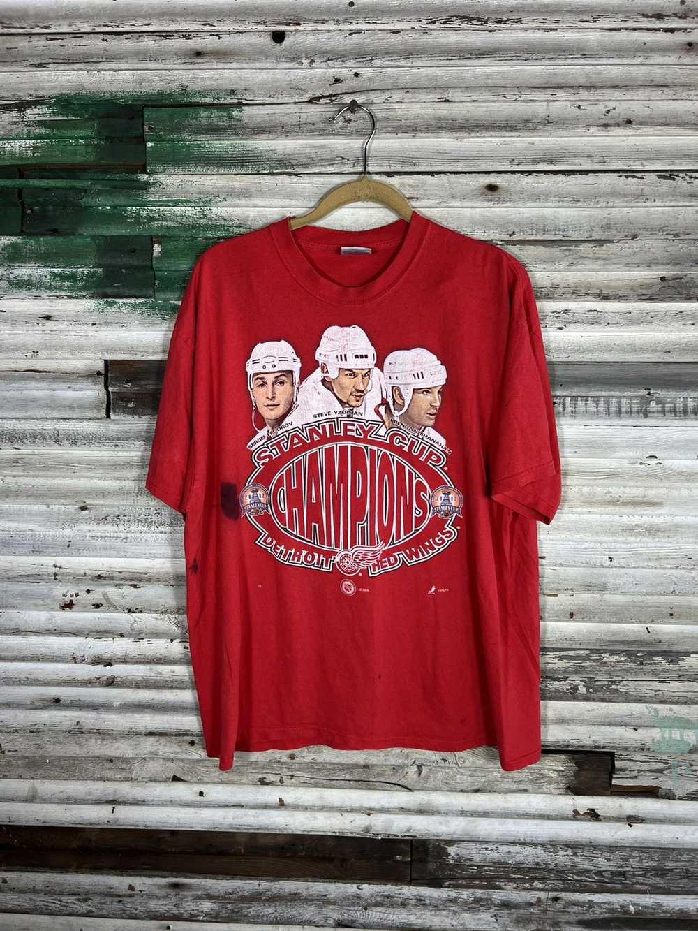 Vintage Vintage Detroit Red Wings Shirt - image 1