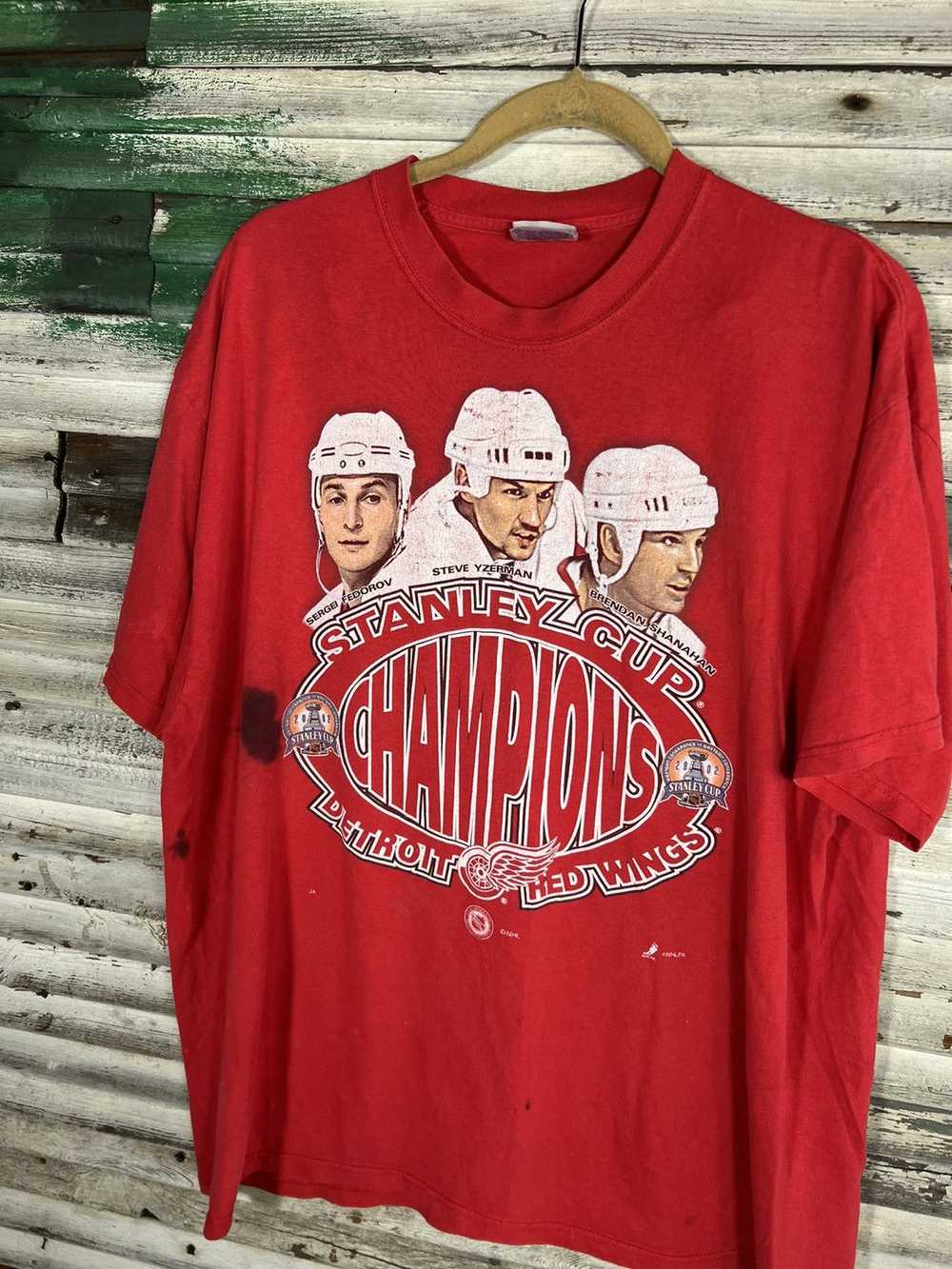 Vintage Vintage Detroit Red Wings Shirt - image 2