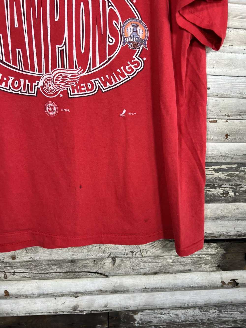 Vintage Vintage Detroit Red Wings Shirt - image 3