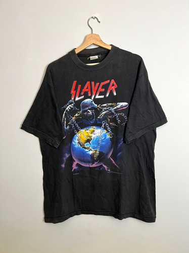 Band Tees × Slayer × Vintage Rare Vintage 90s Slay