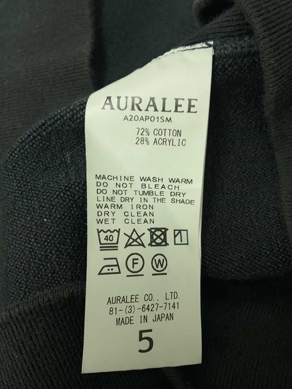 Auralee Black Cotton Super Milled Sweat Pull Over… - image 4