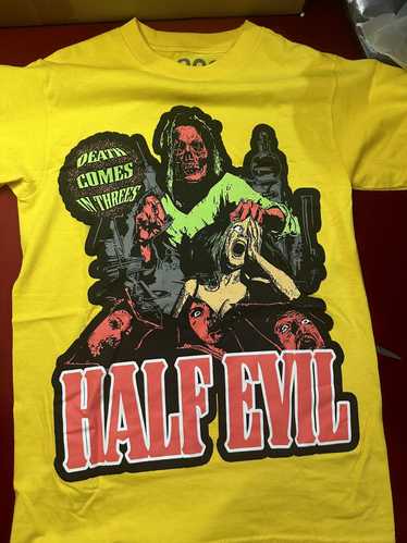 Half Evil Half Evil Halloween Shirt