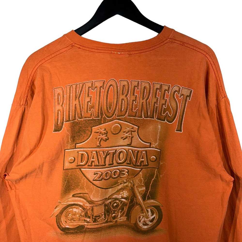 Hanes Vintage Biketober Fest Long Sleeve - image 4