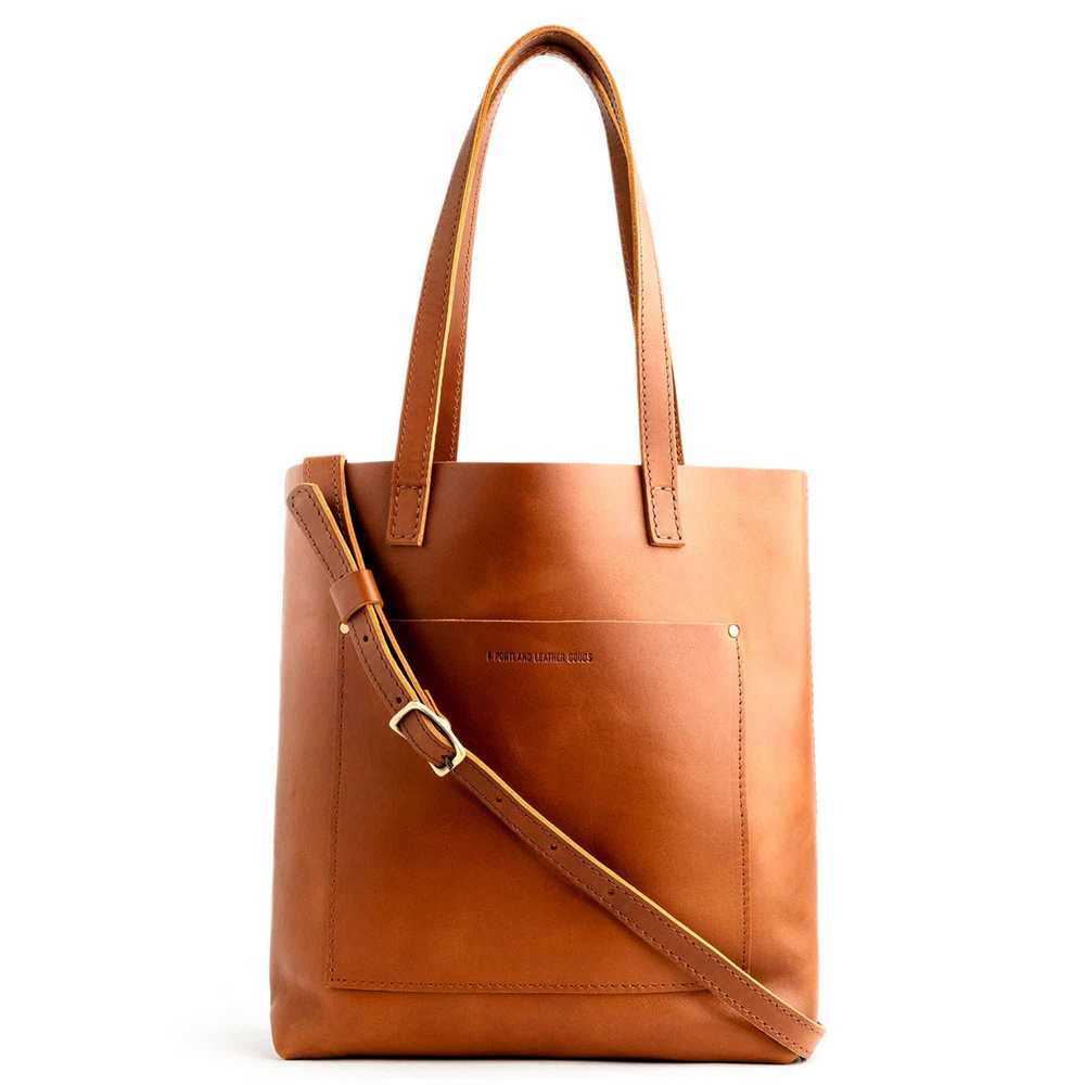 Portland Leather Crossbody Tote - image 1