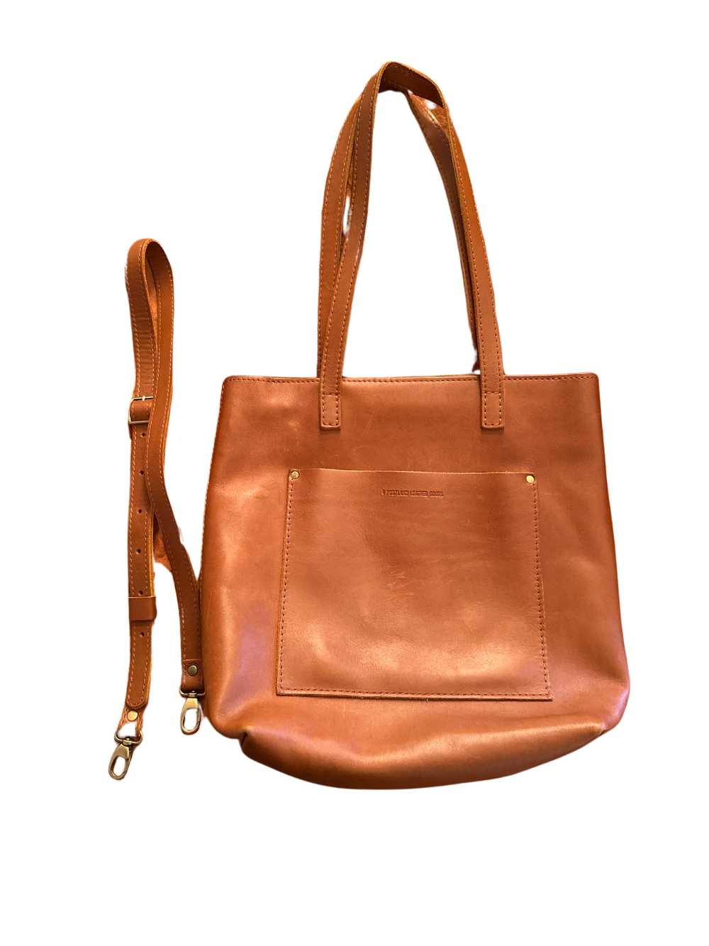 Portland Leather Crossbody Tote - image 2