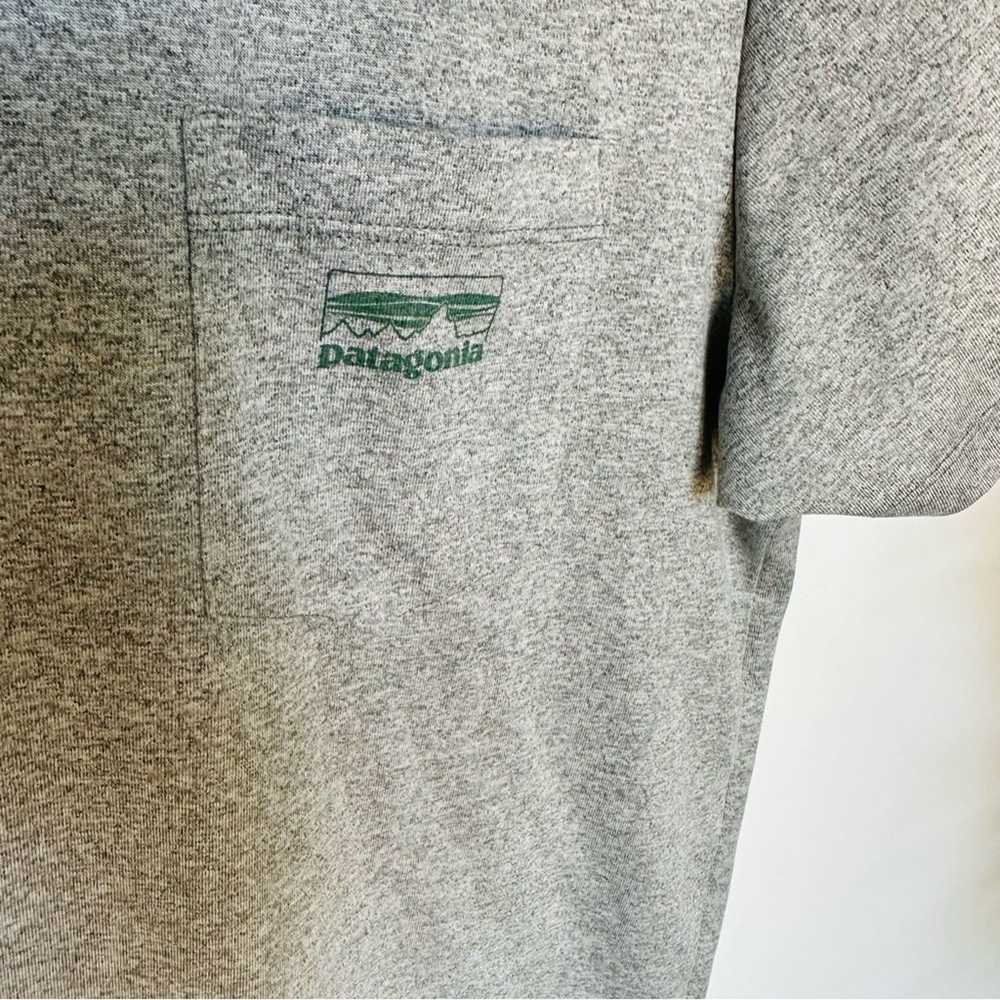 Patagonia MENS PATAGONIA Grey Gray Pocket Crew Sl… - image 9