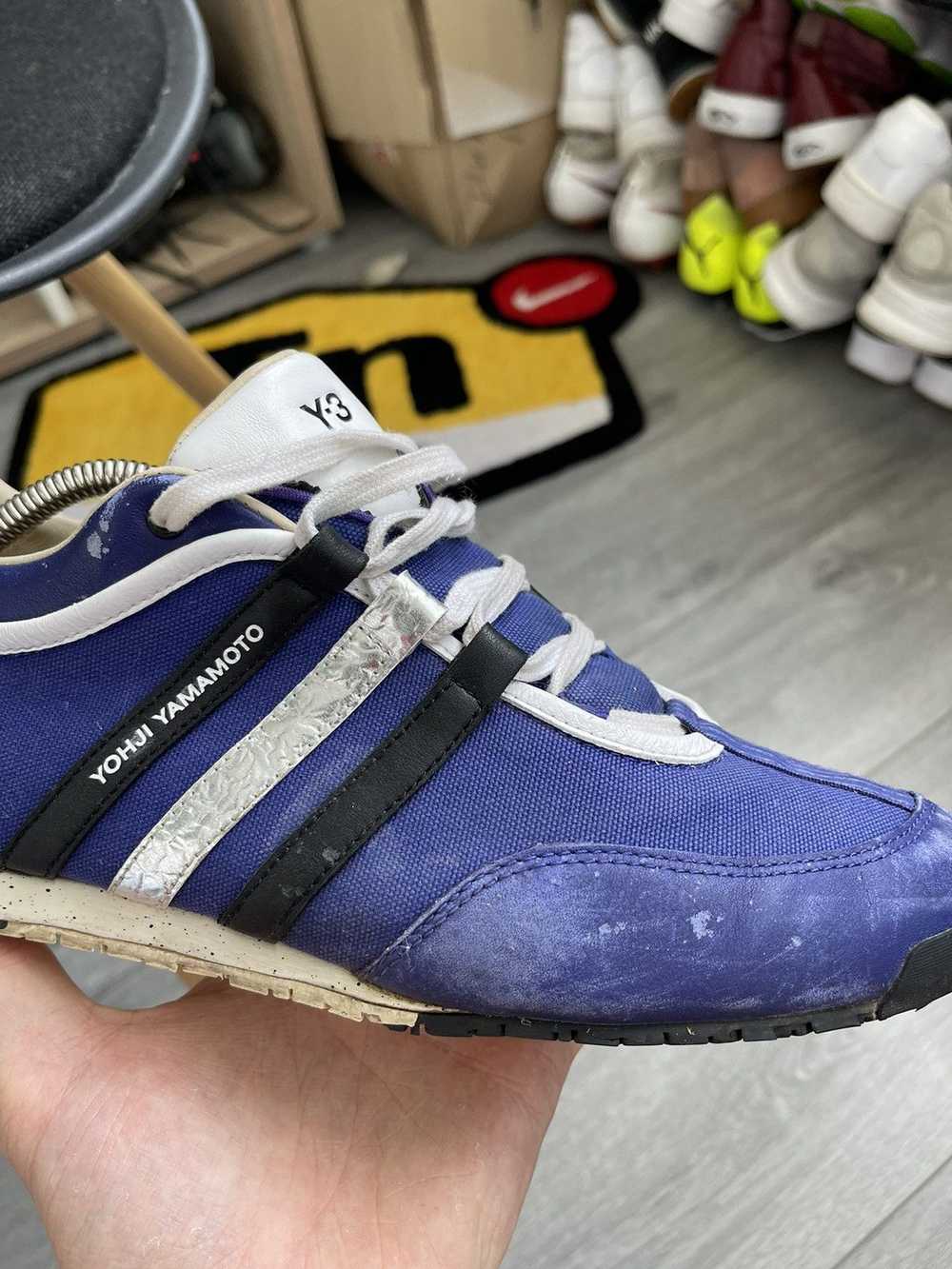 Adidas × Vintage × Yohji Yamamoto Vintage Y3 Blue… - image 4