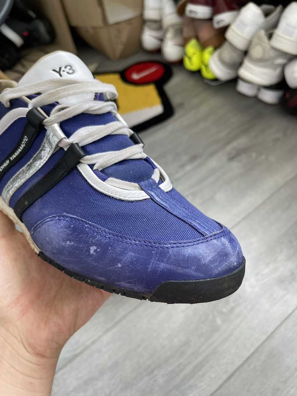 Adidas × Vintage × Yohji Yamamoto Vintage Y3 Blue… - image 5