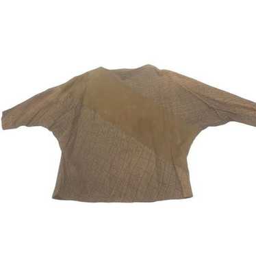 Vintage Patchwork Leather Top - image 1