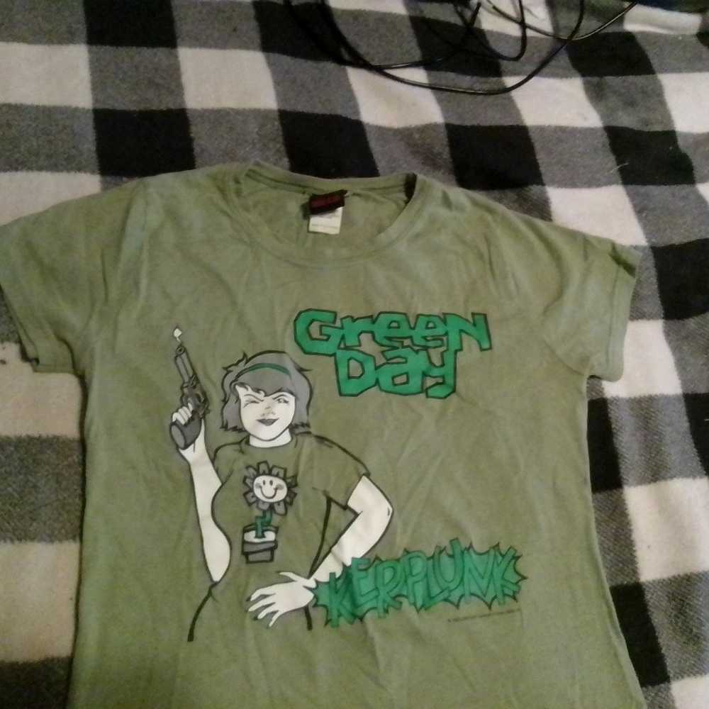 Vintage 1992 Green Day Kerplunk T-shirt Sz M - image 3