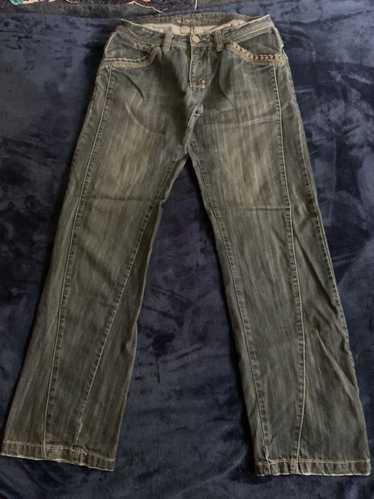Japanese Brand × Streetwear × Vintage Denim Pants 