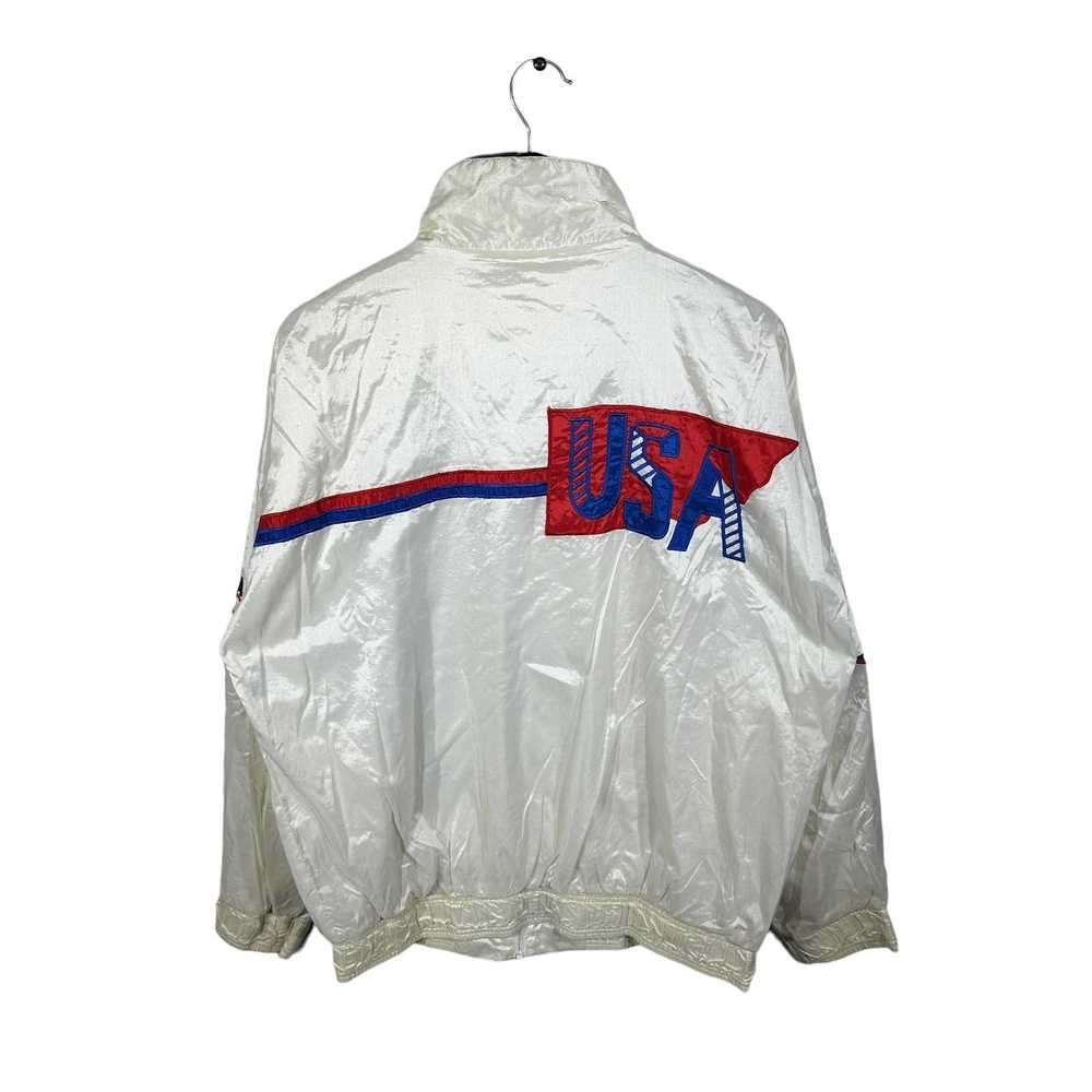 Vintage Vintage Adidas USA Distressed Nylon Jacket - image 3