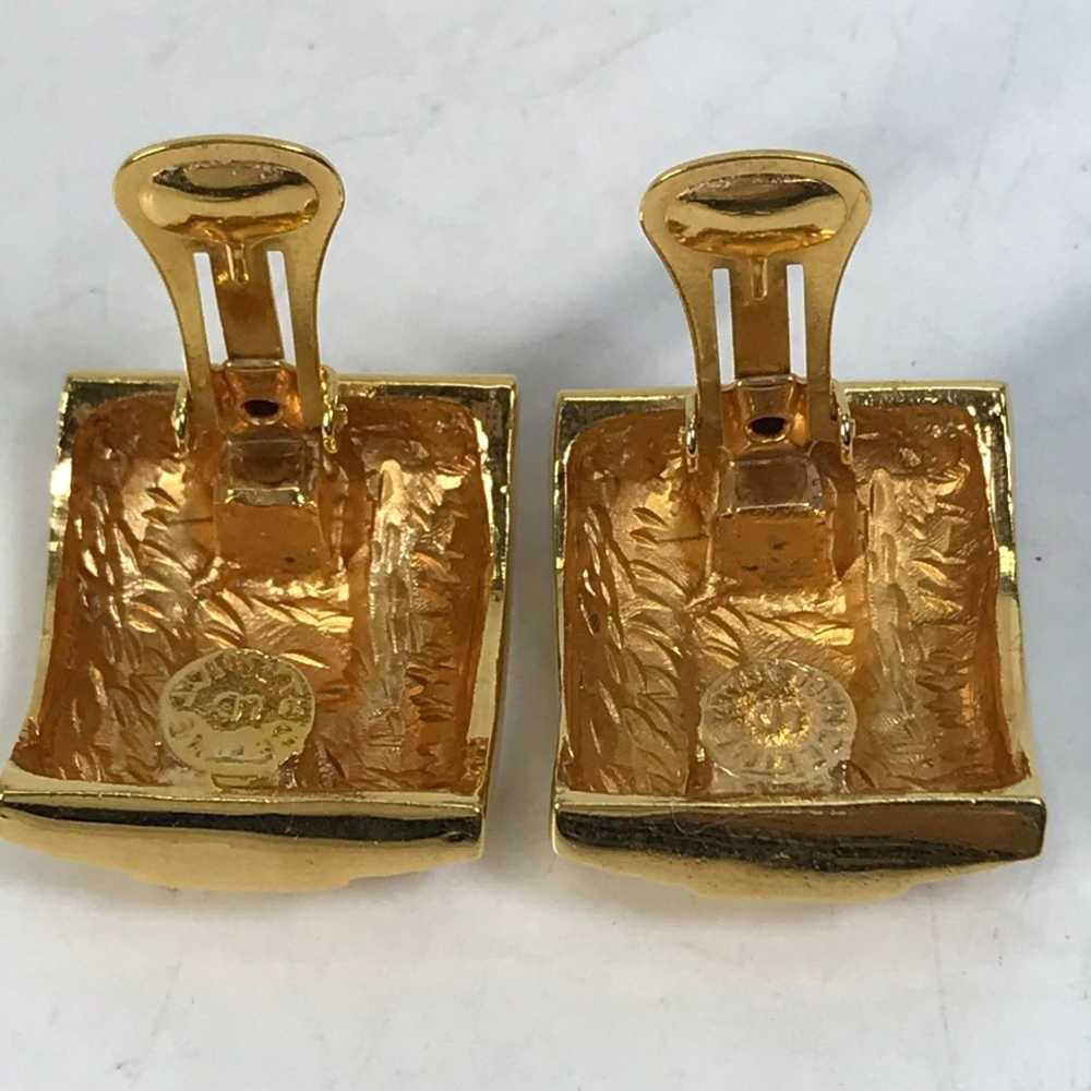 Celine CELINE vintage Accessories Earrings Gold - image 7