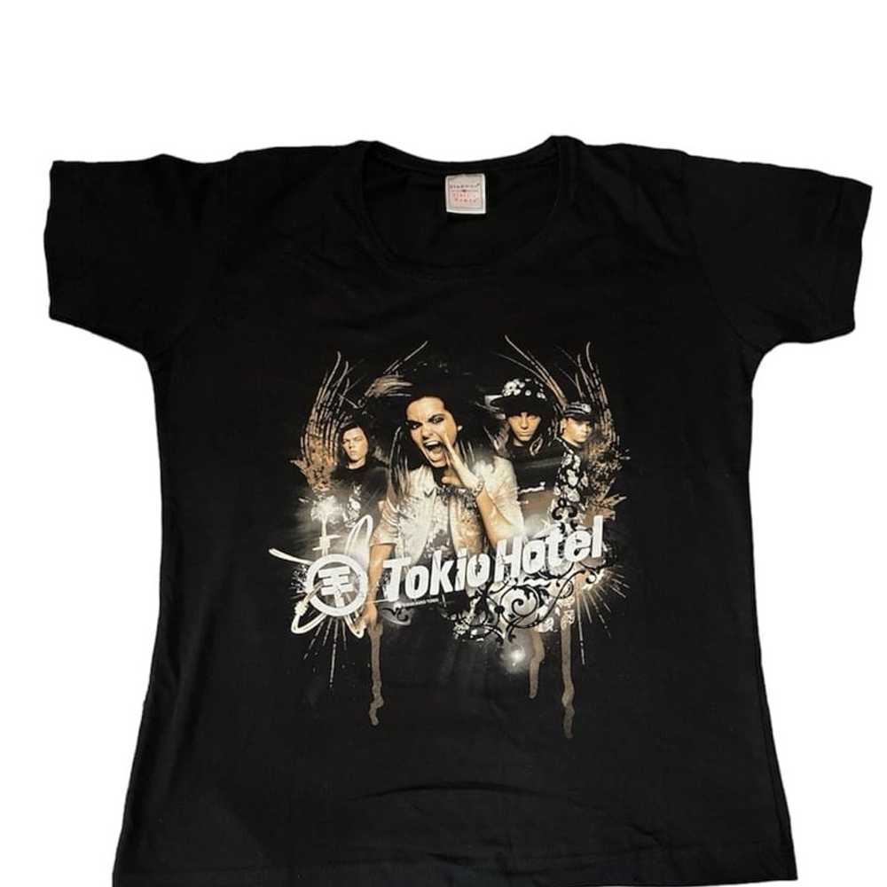 Rare 2008 Tokio Hotel women’s graphic shirt - image 1