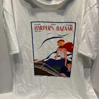 harpers bazaar vintage tee shirt single stitch si… - image 1