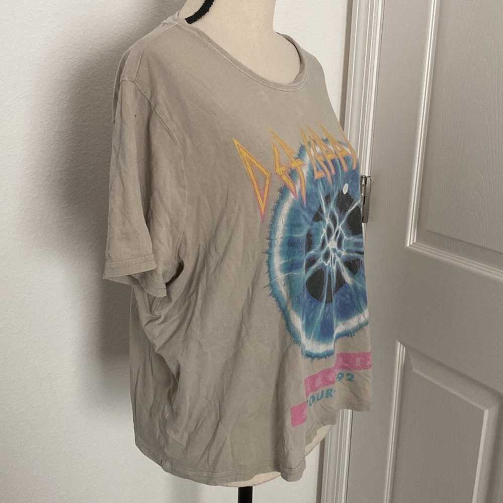 Def Leppard Adrenalize Plus Size Vintage-Print Gr… - image 5