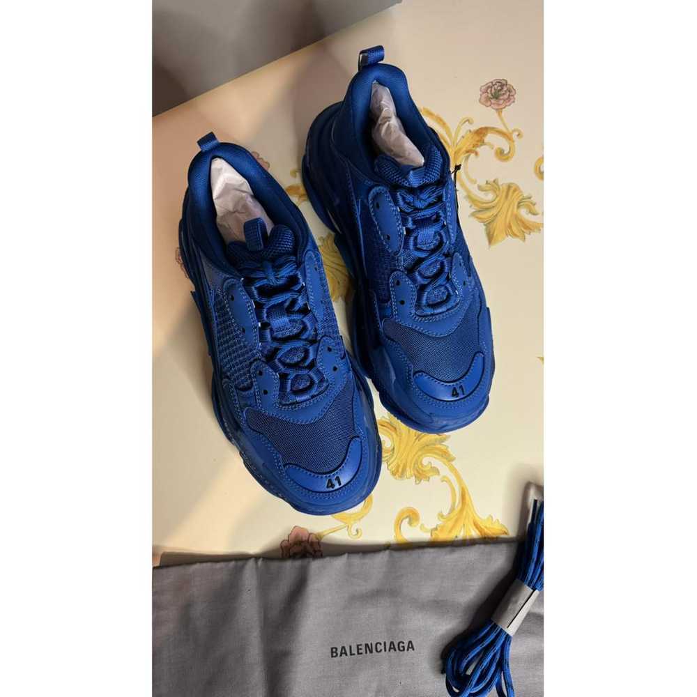 Balenciaga Triple S cloth trainers - image 2