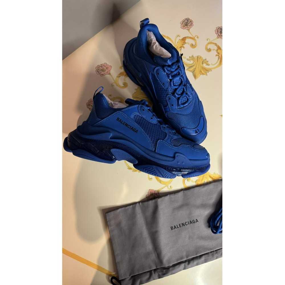 Balenciaga Triple S cloth trainers - image 3