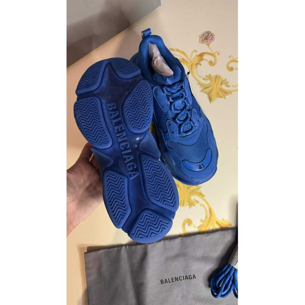 Balenciaga Triple S cloth trainers - image 4