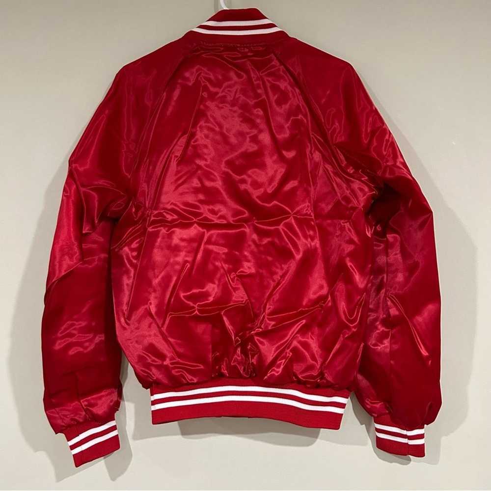 Other Vintage Satin Varsity Jacket - image 2