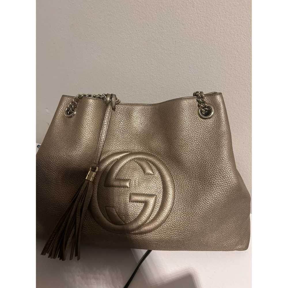 Gucci Leather tote - image 10