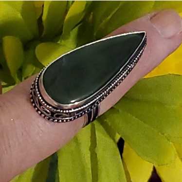 Nephrite Jade Ring - promote balance, strength, a… - image 1