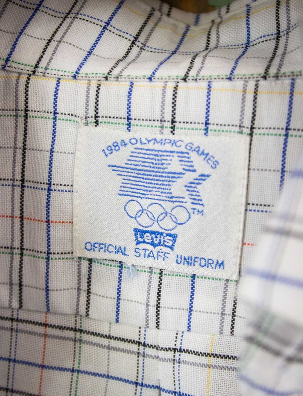 Vintage Vintage Levi's Olympics Staff Button Up S… - image 2