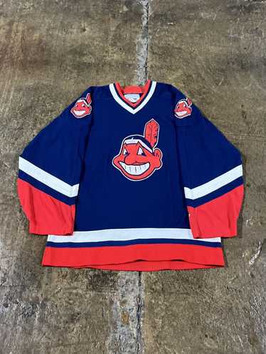 Hockey Jersey × MLB × Vintage Vintage 90s Clevela… - image 1