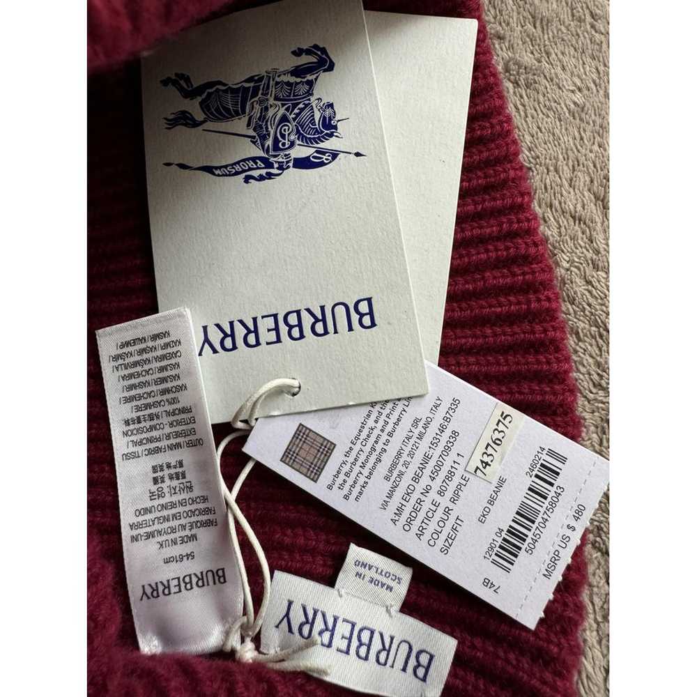 Burberry Cashmere beanie - image 2