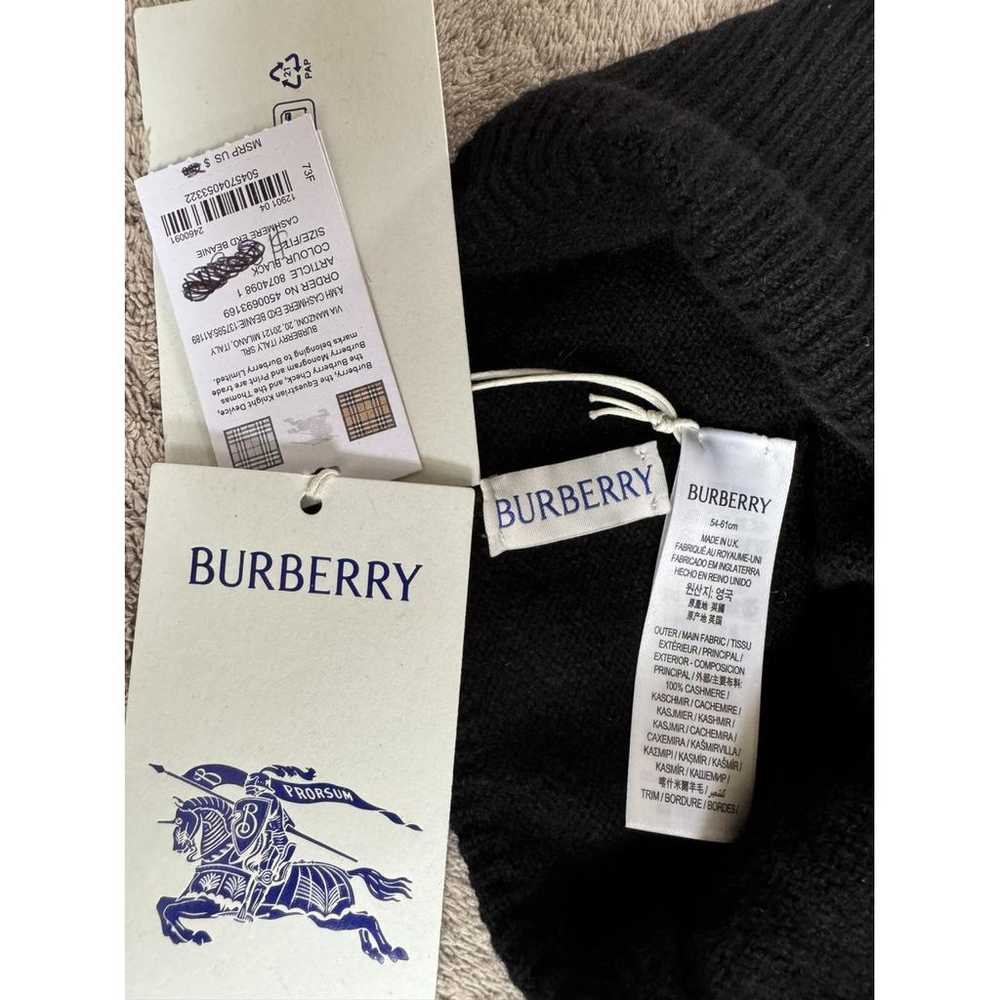 Burberry Cashmere hat - image 2