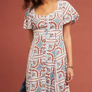 NWOT Maeve by Anthropologie Midi Dress