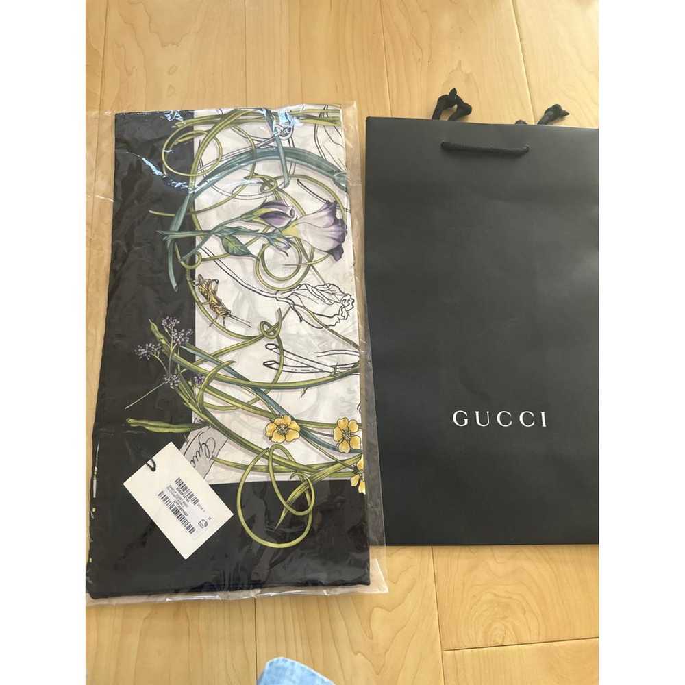 Gucci Silk scarf - image 7