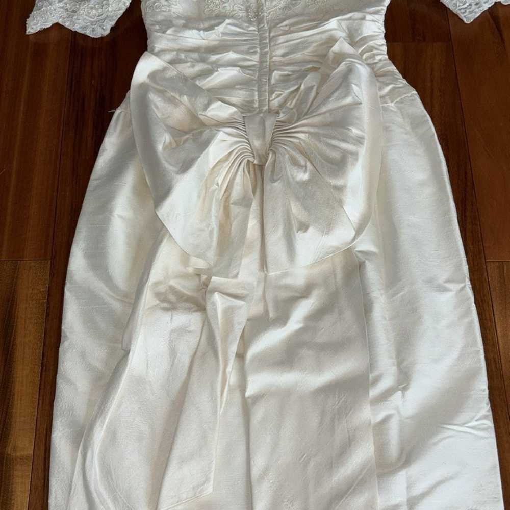 Vintage Alfred Angelo gown - image 12