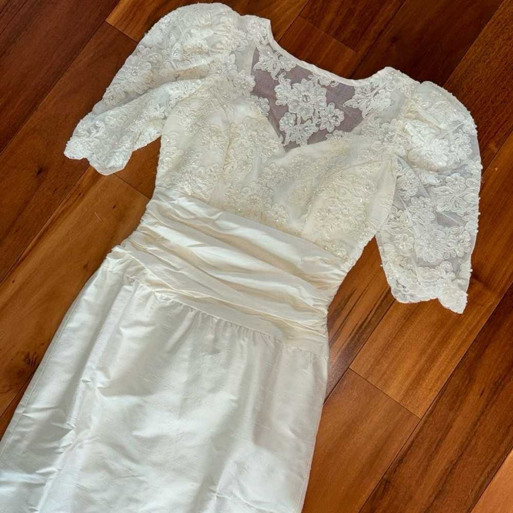 Vintage Alfred Angelo gown - image 2