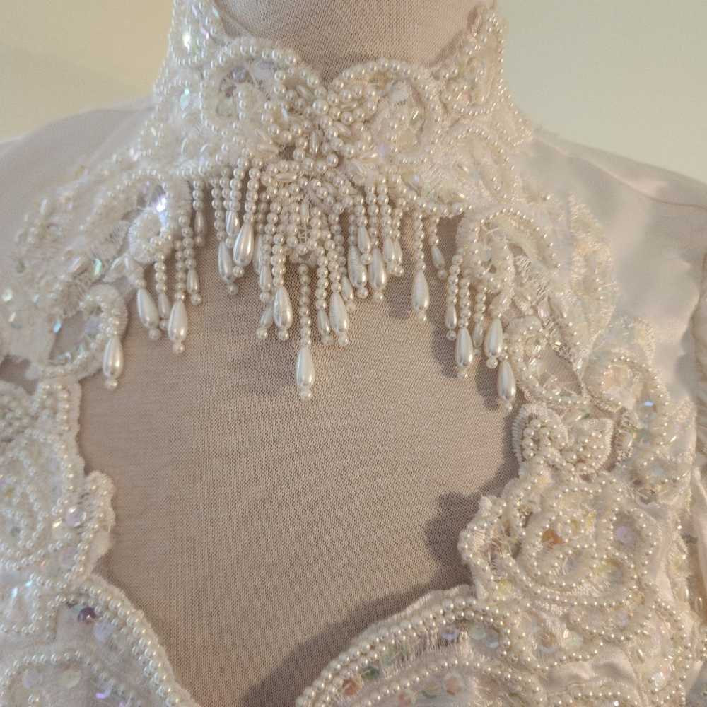 Vintage Alfred Angelo Wedding Gown - image 5