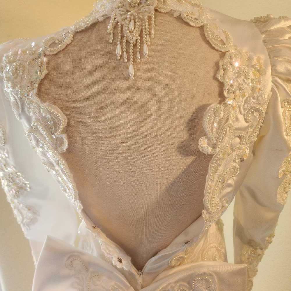 Vintage Alfred Angelo Wedding Gown - image 7