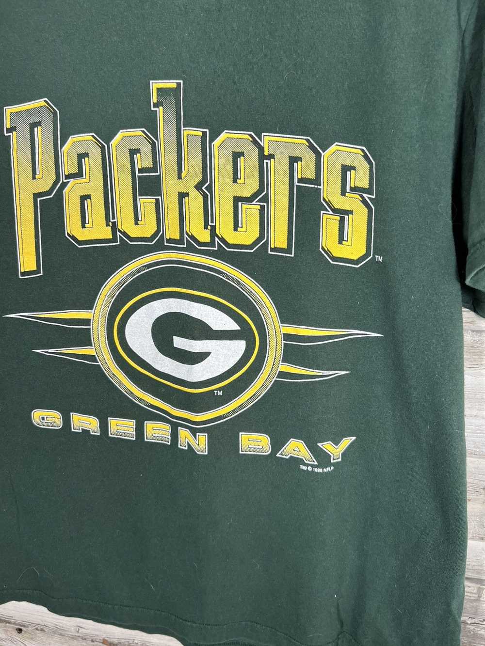 Logo 7 × Vintage Vintage Green Bay Packers Shirt - image 5