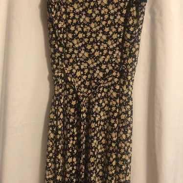 Anne Klein A Line floral sleeveless midi dress NW… - image 1