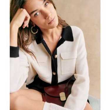 Sezane Betty カーディガン　セザンヌ XXS　　メリノウール100% Betty Cardigan - Ecru - Merino Wool - Sézane