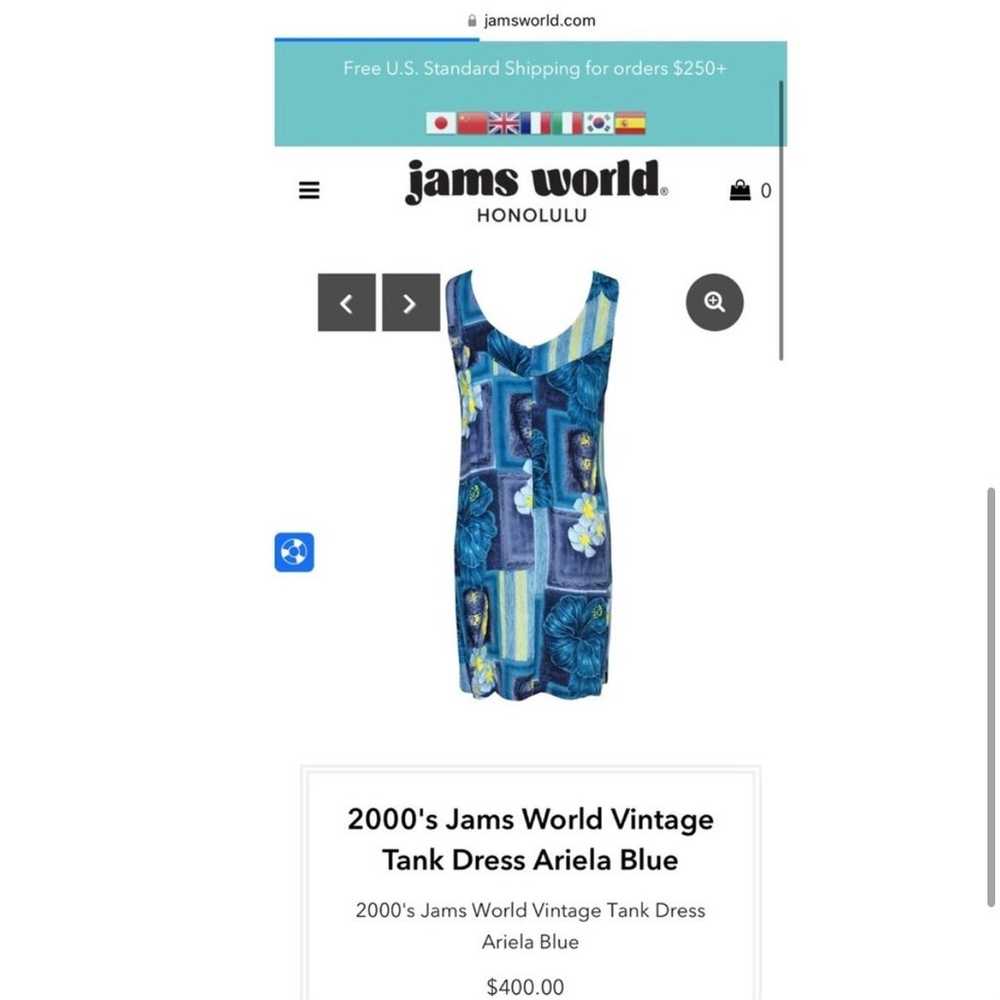 VINTAGE JAMS WORLD “ariela” dress  size XL - image 5