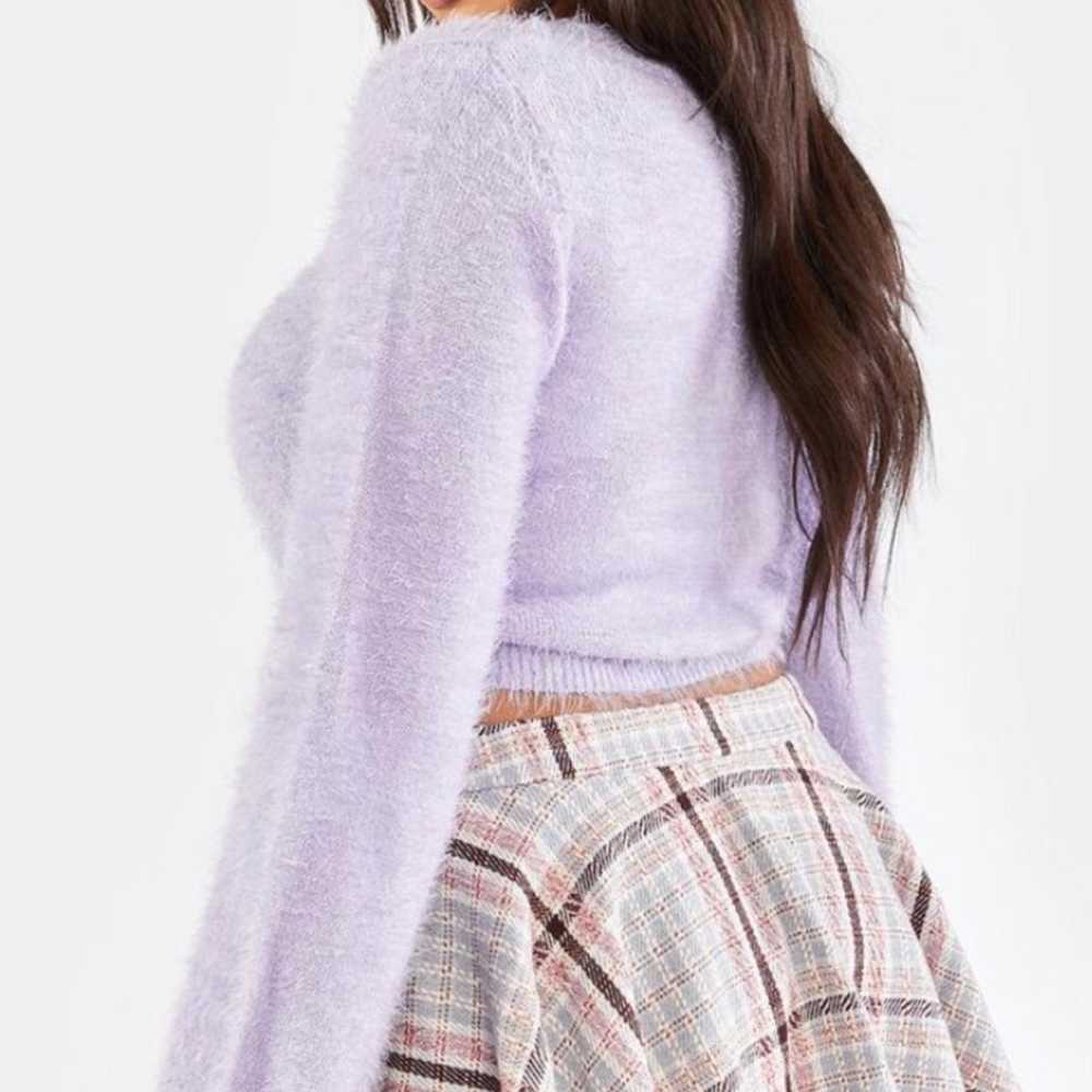 Plus size plaid tweed skirt 2x - image 4