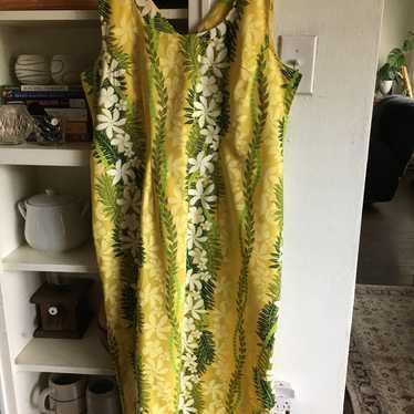 Vintage Authentic  TY Hawaiian Dress 2X