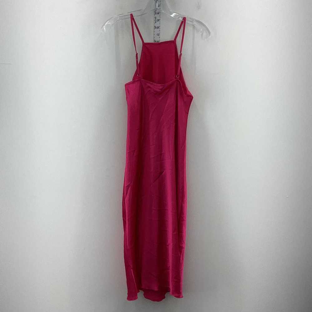 Vintage Made in USA Bebe Women's Hot Pink Maxi Ba… - image 2