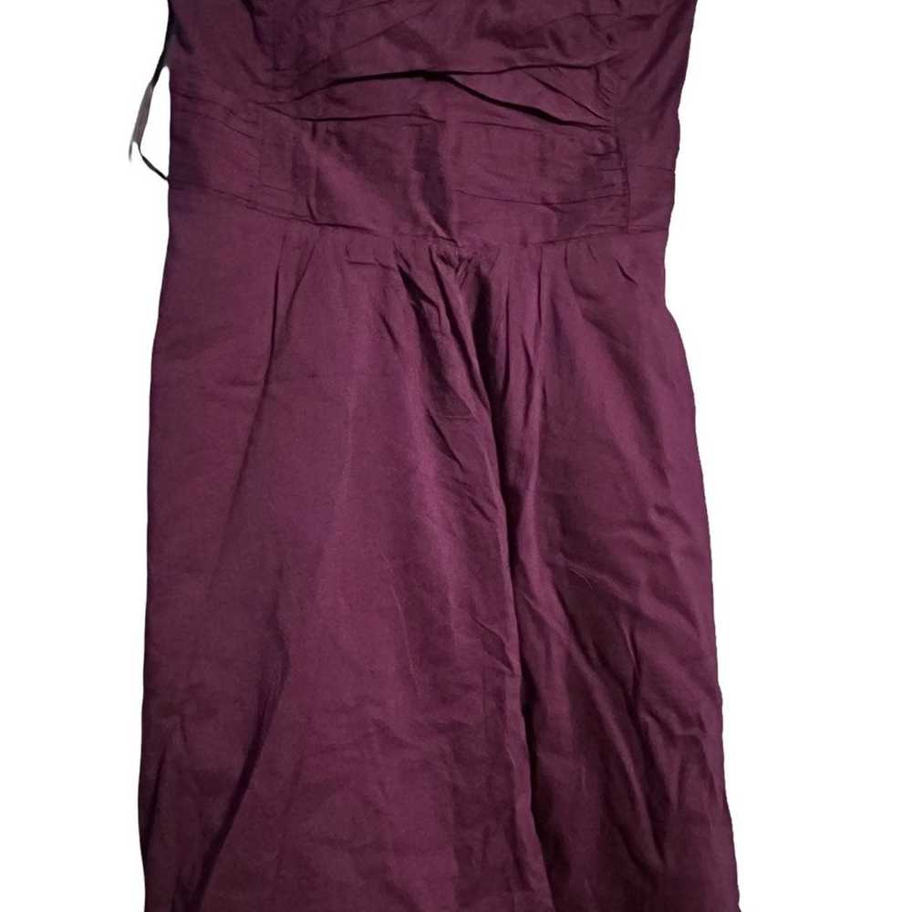 VINTAGE Y2K PURPLE STRAPLESS DRESS EXPRESS SIZE 0… - image 1