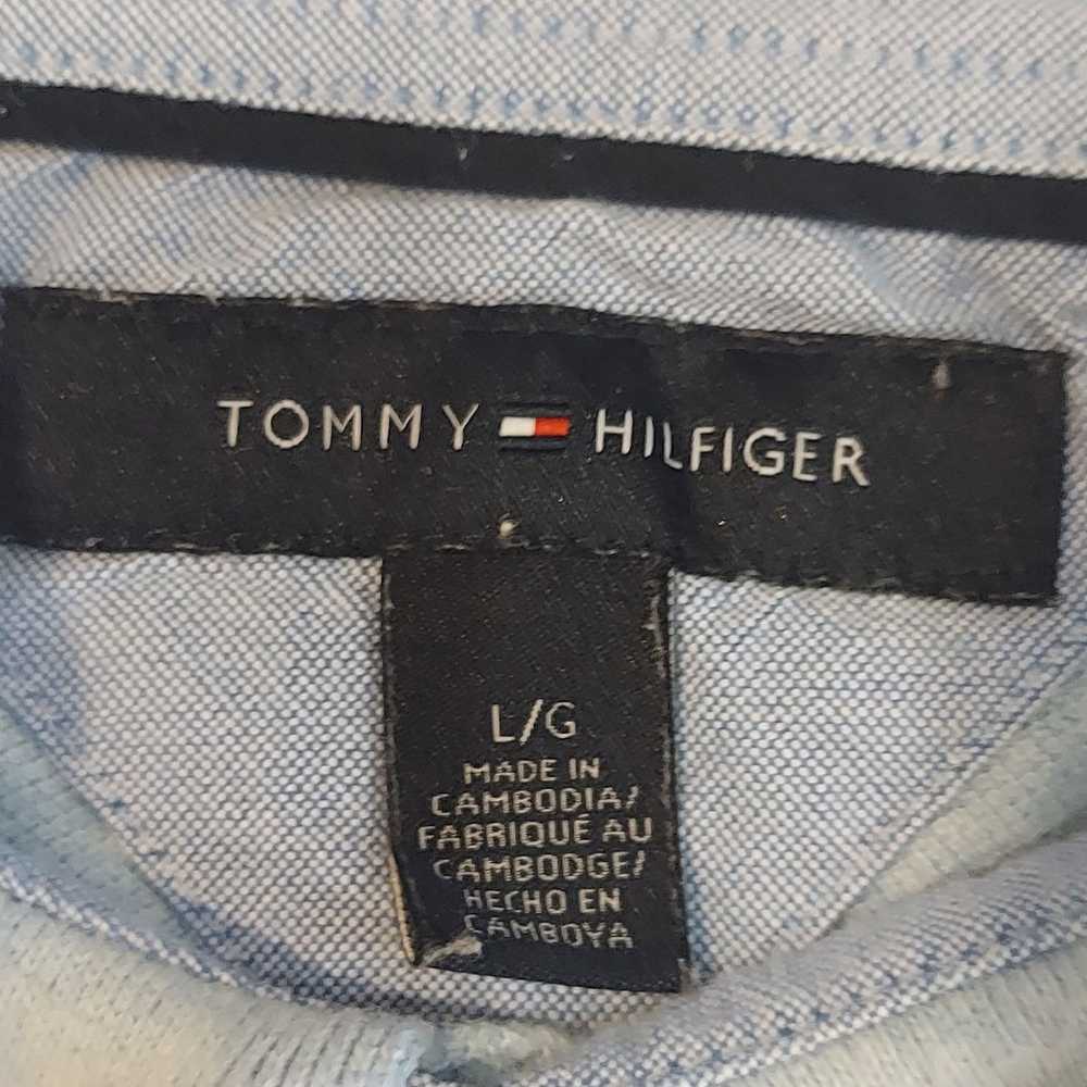 Tommy Hilfiger Tommy Hilfiger Polo Shirt Mens Lar… - image 8