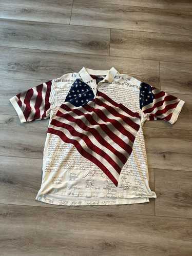 America × Cotton Traders × Vintage AMERICAN FLAG D